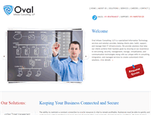 Tablet Screenshot of ovalinfosec.com